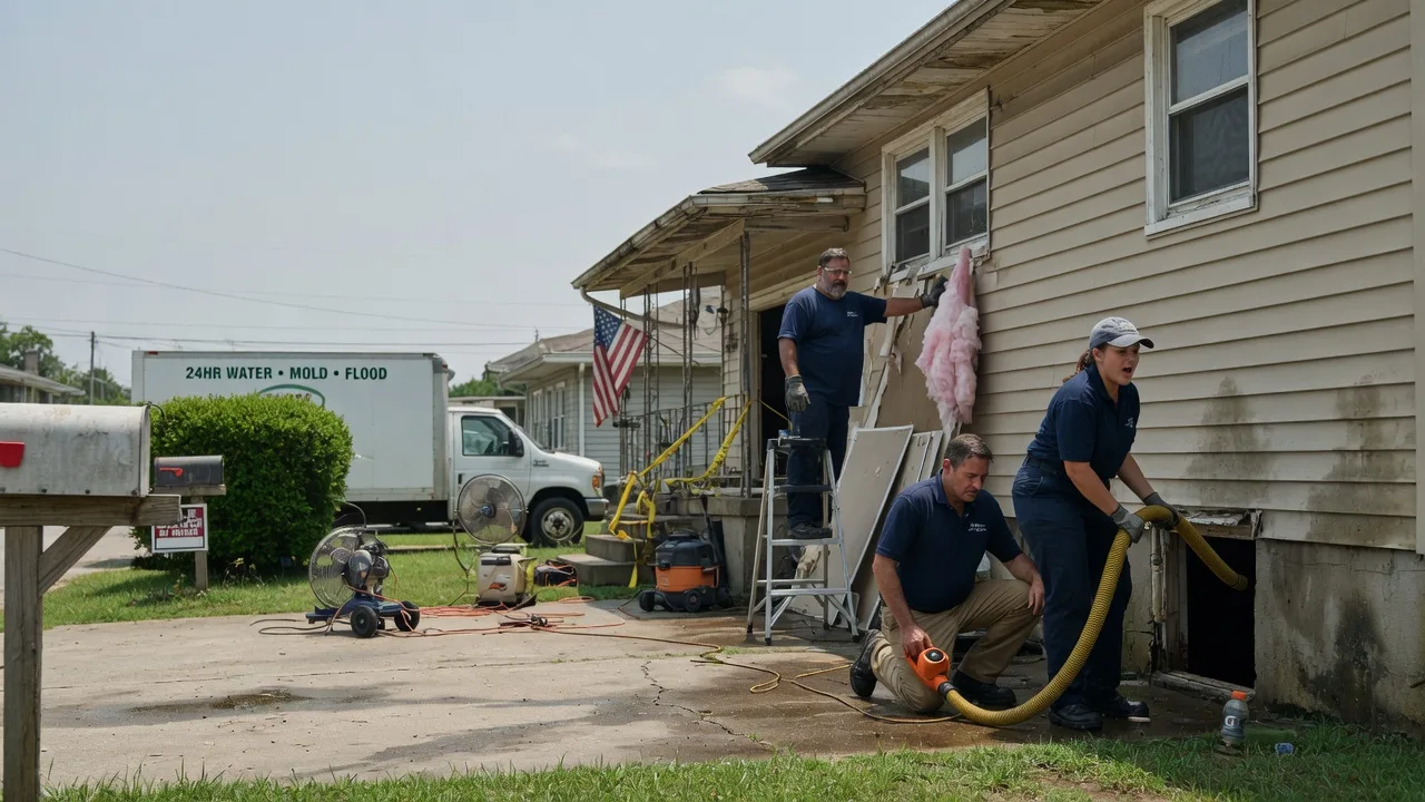 Water Damage Repair in Ellwood City, PA near me